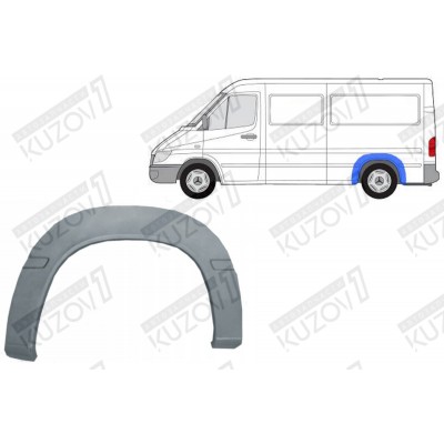 Арка Задняя Маленькая POTRYKUS для Volkswagen LT 1996-2006 - фото