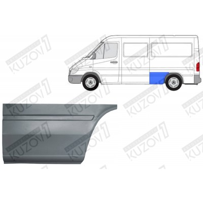 Крыло Заднее (левое) Передняя Часть POLCAR для Mercedes Sprinter 2000-2006 - фото