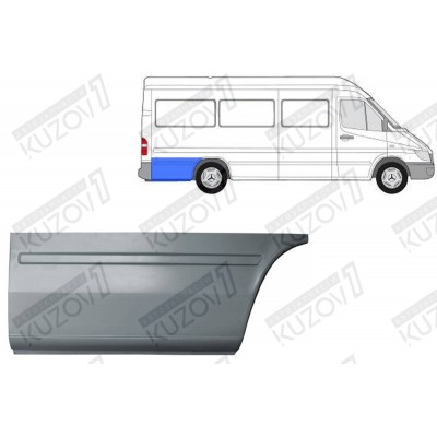 Крыло Заднее (правое) Задняя Часть POTRYKUS для Mercedes Sprinter 2000-2006 - фото