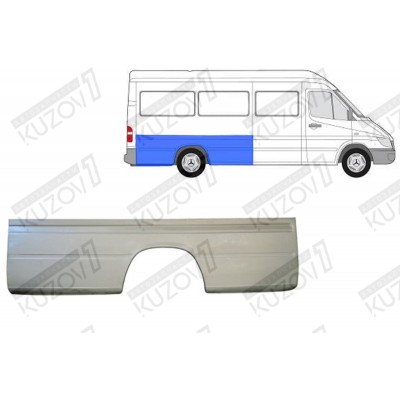 Крыло Заднее (правое) 66 См POTRYKUS для Volkswagen LT 1996-2006 - фото