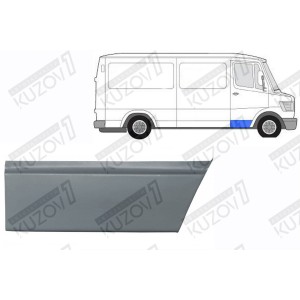 ДВЕРЬ ПЕРЕДНЯЯ (ПРАВАЯ) НИЖНЯЯ НАРУЖНАЯ ЧАСТЬ, ОРИГИНАЛ, 0.8 ММ, ПОЛЬША