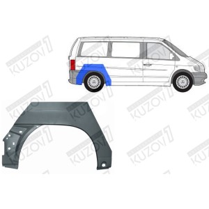 АРКА ЗАДНЯЯ (ПРАВАЯ) ОРИГИНАЛ, 1.0 ММ, ДАНИЯ - фото