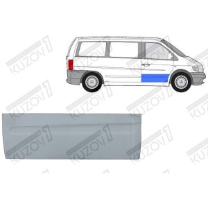 ДВЕРЬ ПЕРЕДНЯЯ (ПРАВАЯ) НИЖНЯЯ НАРУЖНАЯ ЧАСТЬ, ОРИГИНАЛ, 0.8 ММ, ПОЛЬША - фото