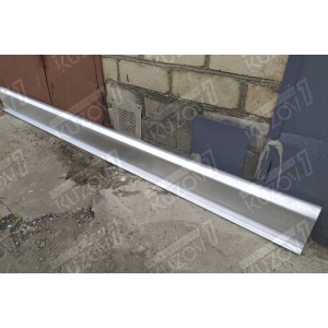 ПОРОГ (ЛЕВЫЙ) РЕМКОМПЛЕКТ, НАРУЖНАЯ ЧАСТЬ, ОЦИНКОВКА 1.1 ММ, БЕЛАРУСЬ - фото