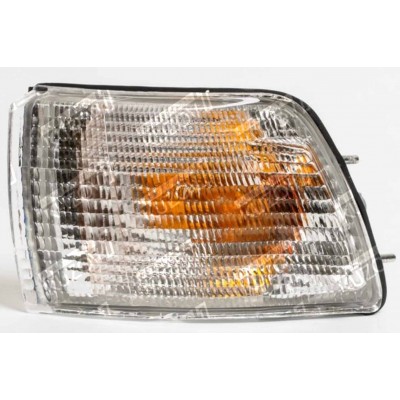 Указатель поворота (левый) Белый, DEPO для Mitsubishi Galant 1988-1992 - фото