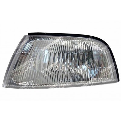 Указатель поворота (левый) Белый, DEPO для Mitsubishi Lancer 1997-2000 - фото