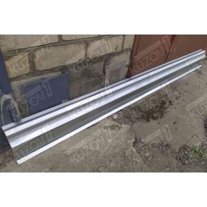 ПОРОГ (ПРАВЫЙ) РЕМКОМПЛЕКТ, НАРУЖНАЯ ЧАСТЬ, ОЦИНКОВКА 1.1 ММ, БЕЛАРУСЬ - фото