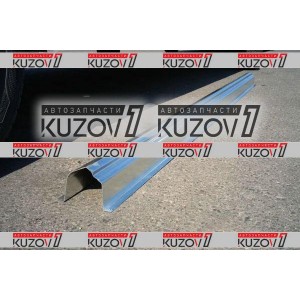 ПОРОГ (ЛЕВЫЙ) РЕМКОМПЛЕКТ, ПОЛНЫЙ ПРОФИЛЬ, ОЦИНКОВКА 1.1 ММ, БЕЛАРУСЬ - фото