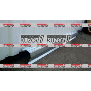 ПОРОГ (ЛЕВЫЙ) РЕМКОМПЛЕКТ, ПОЛНЫЙ ПРОФИЛЬ, ОЦИНКОВКА 1.1 ММ, БЕЛАРУСЬ - фото