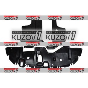 ЗАЩИТА ДВИГАТЕЛЯ БОКОВАЯ ЛЕВАЯ + ПРАВАЯ + ЗАЩИТА БАМПЕРА (ПЛАСТИК) ДИЗЕЛЬ, FLORIMEX - фото