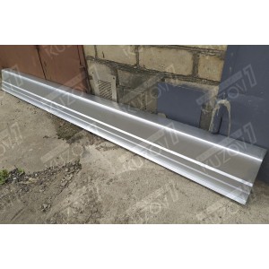 ПОРОГ (ЛЕВЫЙ) РЕМКОМПЛЕКТ, НАРУЖНАЯ ЧАСТЬ, ОЦИНКОВКА 1.1 ММ, БЕЛАРУСЬ - фото