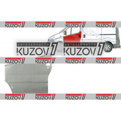 Дверь Передняя (левая) Klokkerholm для Nissan PRIMASTAR 2001-2006 - фото