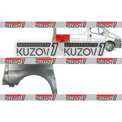 Крыло Заднее (правое) Klokkerholm для Nissan PRIMASTAR 2001-2006 - фото