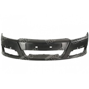 БАМПЕР ПЕРЕДНИЙ (ЧЕРНЫЙ) С ОТВ. ПОД ОМЫВАТЕЛИ, ТУРЦИЯ - фото