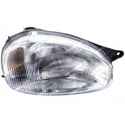 Передняя фара (правая) Рифленое, DEPO для OPEL CORSA B 1993-1997 - фото