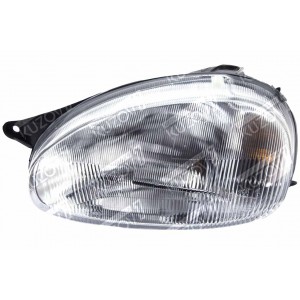 ПЕРЕДНЯЯ ФАРА (ЛЕВАЯ) РУЧНАЯ, РИФЛЕНОЕ СТЕКЛО, DEPO - фото