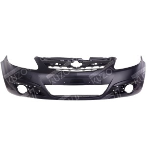 БАМПЕР ПЕРЕДНИЙ (ГРУНТОВАННЫЙ) С ОТВ. ПРОТИВОТУМАННЫХ ФАР, ТУРЦИЯ - фото