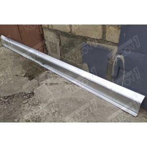 ПОРОГ (ЛЕВЫЙ) РЕМКОМПЛЕКТ, НАРУЖНАЯ ЧАСТЬ, ОЦИНКОВКА 1.1 ММ, БЕЛАРУСЬ - фото