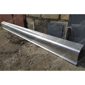 ПОРОГ (ЛЕВЫЙ) РЕМКОМПЛЕКТ, НАРУЖНАЯ ЧАСТЬ, ОЦИНКОВКА 1.1 ММ, БЕЛАРУСЬ - фото