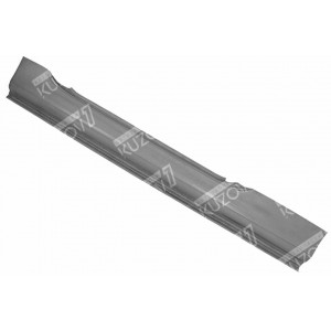 ПОРОГ (ЛЕВЫЙ) 2 ДВ, ПОЛНЫЙ ПРОФИЛЬ, ОРИГИНАЛ, 0.8 ММ, ПОЛЬША - фото