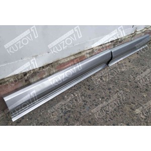 ПОРОГ (ПРАВЫЙ) РЕМКОМПЛЕКТ, НАРУЖНАЯ ЧАСТЬ ИЗ 2-Х ЧАСТЕЙ, ОЦИНКОВКА 1.1 ММ, БЕЛАРУСЬ - фото