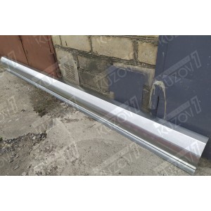 ПОРОГ (ЛЕВЫЙ) РЕМКОМПЛЕКТ, НАРУЖНАЯ ЧАСТЬ, ОЦИНКОВКА 1.1 ММ, БЕЛАРУСЬ - фото