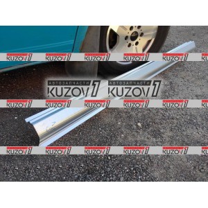 ПОРОГ (ЛЕВЫЙ) РЕМКОМПЛЕКТ, ПОЛНЫЙ ПРОФИЛЬ, ОЦИНКОВКА 1.1 ММ, БЕЛАРУСЬ - фото