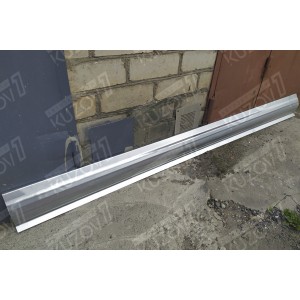 ПОРОГ (ПРАВЫЙ) РЕМКОМПЛЕКТ, НАРУЖНАЯ ЧАСТЬ, ОЦИНКОВКА 1.1 ММ, БЕЛАРУСЬ - фото