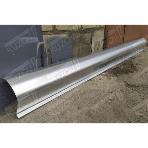 ПОРОГ (ПРАВЫЙ) РЕМКОМПЛЕКТ, НАРУЖНАЯ ЧАСТЬ, ОЦИНКОВКА 1.1 ММ, БЕЛАРУСЬ - фото