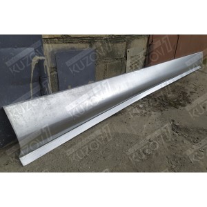 ПОРОГ (ПРАВЫЙ) КОРОТКАЯ БАЗА, РЕМКОМПЛЕКТ, НАРУЖНАЯ ЧАСТЬ, ОЦИНКОВКА 1.1 ММ, БЕЛАРУСЬ - фото