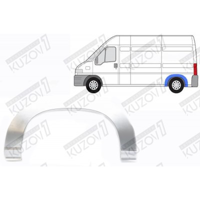 Арка Задняя Маленькая Klokkerholm для CITROEN JUMPER 1994-2002 - фото
