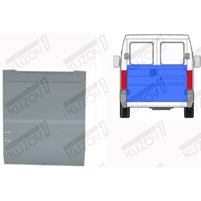 Дверь Задняя (левая) 96 См POTRYKUS для FIAT DUCATO 2002-2006 - фото