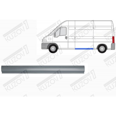 Порог (левый) POTRYKUS для CITROEN JUMPER 1994-2002 - фото