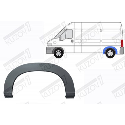 Арка Задняя Маленькая POTRYKUS для CITROEN JUMPER 1994-2002 - фото