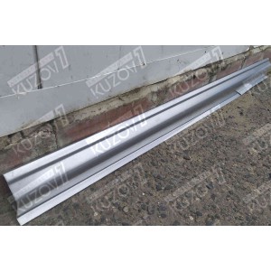 ПОРОГ (ПРАВЫЙ) РЕМКОМПЛЕКТ, НАРУЖНАЯ ЧАСТЬ, ОЦИНКОВКА 1.1 ММ, БЕЛАРУСЬ - фото