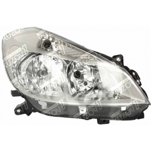 ПЕРЕДНЯЯ ФАРА (ПРАВАЯ) ХРОМ, БЕЗ МОТОРЧИКА, DEPO - фото