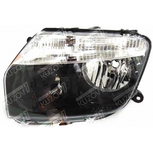 ПЕРЕДНЯЯ ФАРА (ЛЕВАЯ) ТЕМНАЯ 2010-2014, DEPO - фото