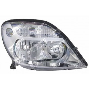 ПЕРЕДНЯЯ ФАРА (ПРАВАЯ) ХРОМ, DEPO - фото