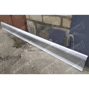 ПОРОГ (ЛЕВЫЙ) РЕМКОМПЛЕКТ, НАРУЖНАЯ ЧАСТЬ, ОЦИНКОВКА 1.1 ММ, БЕЛАРУСЬ - фото