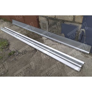 ПОРОГ (ЛЕВЫЙ) РЕМКОМПЛЕКТ, НИЖНЯЯ+ВЕРХНЯЯ НАРУЖНАЯ ЧАСТЬ, ОЦИНКОВКА 1.1 ММ, БЕЛАРУСЬ - фото