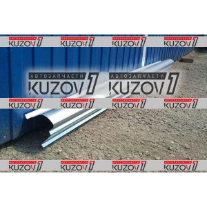 ПОРОГ (ЛЕВЫЙ) РЕМКОМПЛЕКТ, ПОЛНЫЙ ПРОФИЛЬ, ОЦИНКОВКА 1.1 ММ, БЕЛАРУСЬ - фото