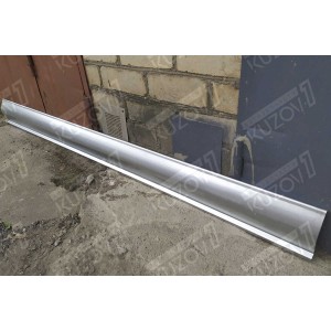 ПОРОГ (ЛЕВЫЙ) РЕМКОМПЛЕКТ, НАРУЖНАЯ ЧАСТЬ, ОЦИНКОВКА 1.1 ММ, БЕЛАРУСЬ - фото