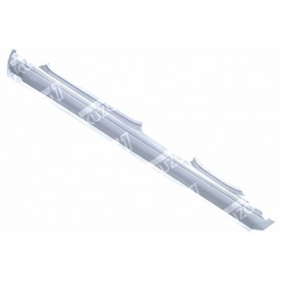 Порог (левый) Klokkerholm для Toyota Corolla 1999-2001 VIII E11 - фото