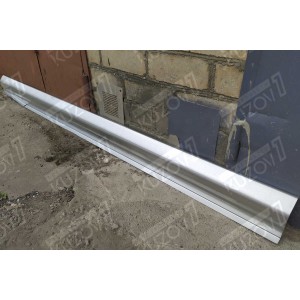 ПОРОГ (ЛЕВЫЙ) РЕМКОМПЛЕКТ, НАРУЖНАЯ ЧАСТЬ, ОЦИНКОВКА 1.1 ММ, БЕЛАРУСЬ - фото