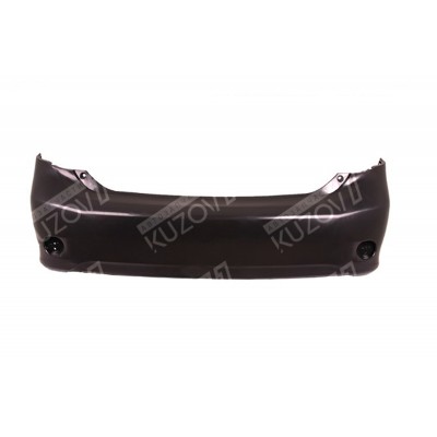 Бампер задний (черный) Без Отв Под Спойлер TYG для Toyota Corolla 2006-2010 X E14, E15 - фото