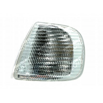 Указатель поворота (левый) Белый, DEPO для Volkswagen POLO 1999-2001 - фото