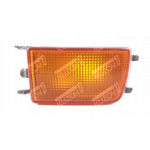 УКАЗАТЕЛЬ ПОВОРОТА В БАМПЕР (ЛЕВЫЙ) ЖЕЛТЫЙ, DEPO - фото