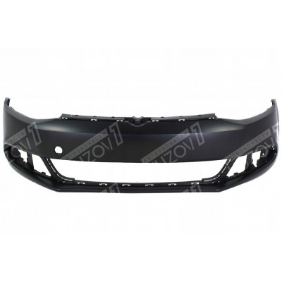 Бампер передний (грунтованный) Без Отв Для Омывателя Фар TYG для Volkswagen JETTA 2010-2015 - фото
