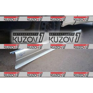 ПОРОГ (ЛЕВЫЙ) РЕМКОМПЛЕКТ, ПОЛНЫЙ ПРОФИЛЬ, ОЦИНКОВКА 1.1 ММ, БЕЛАРУСЬ - фото