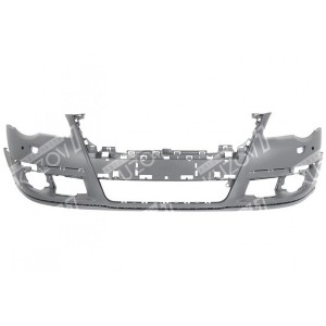 БАМПЕР ПЕРЕДНИЙ (ГРУНТОВАННЫЙ) С ОТВ. ПОД ПАРКТРОНИКИ И ОМЫВАТЕЛИ, ТУРЦИЯ - фото